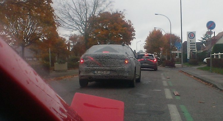2016 Renault Megane sedan rear spotted for first time