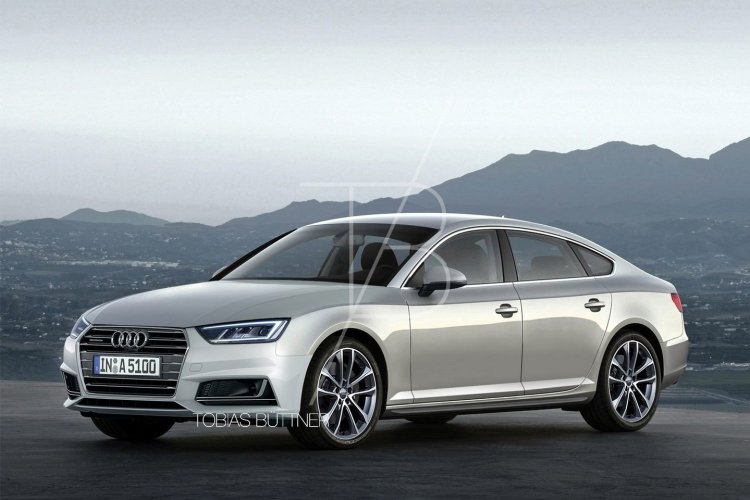 2017 Audi A5 Sportback front three quarter Rendering