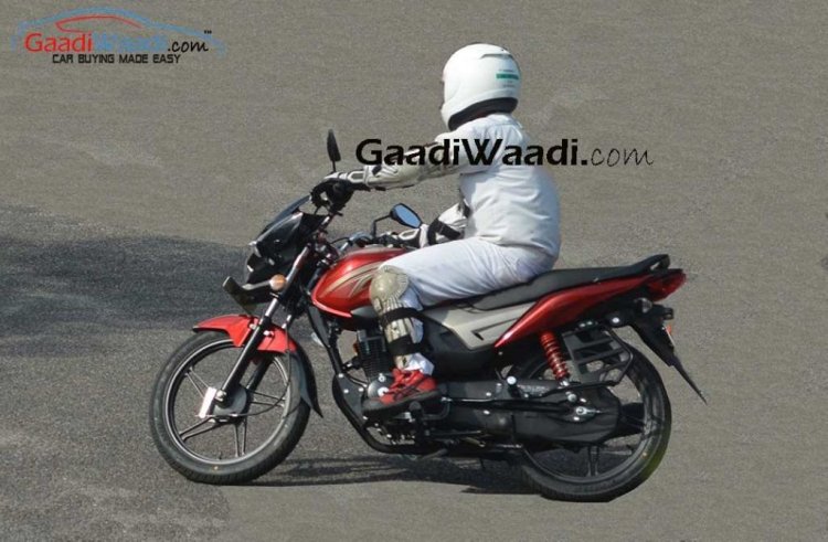 Honda CB Shine SP side spied