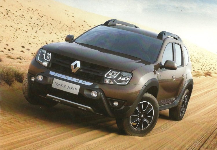 Renault Duster Dakar Edition front three quarter to launch in Brazil