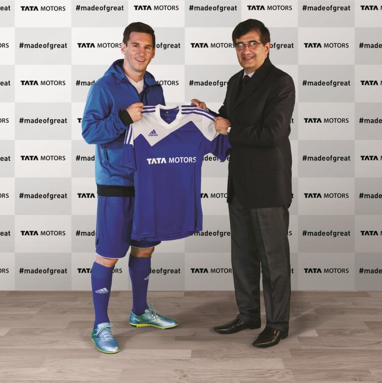 Tata Motors Lionel Messi Brand Ambassador official
