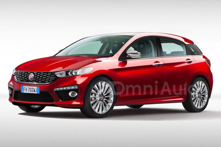 2017 Fiat Punto rendering