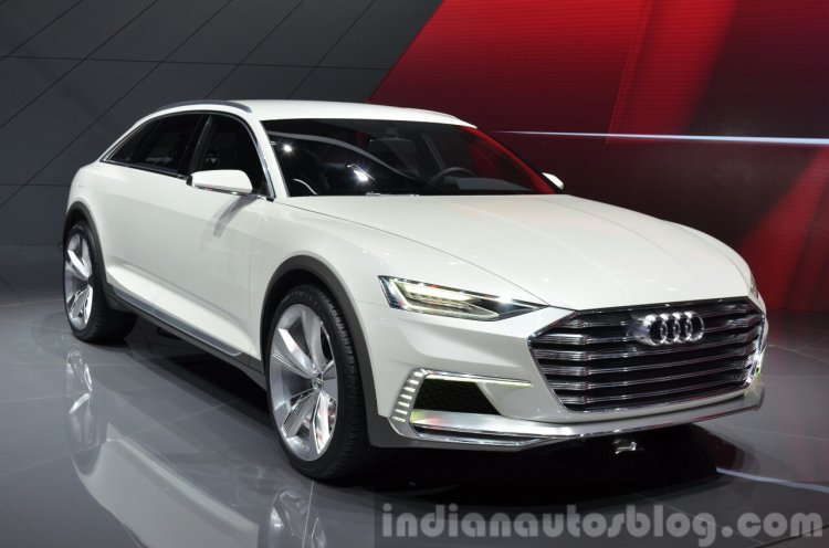 Audi Prologue Allroad Concept front three quarters right 1 at 2015 Shanghai Auto Show