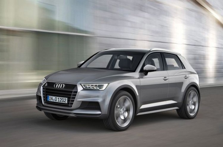 Audi Q2 front three quarters rendering