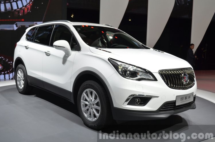 Buick Envision front three quarters at the 2015 Shanghai Auto Show