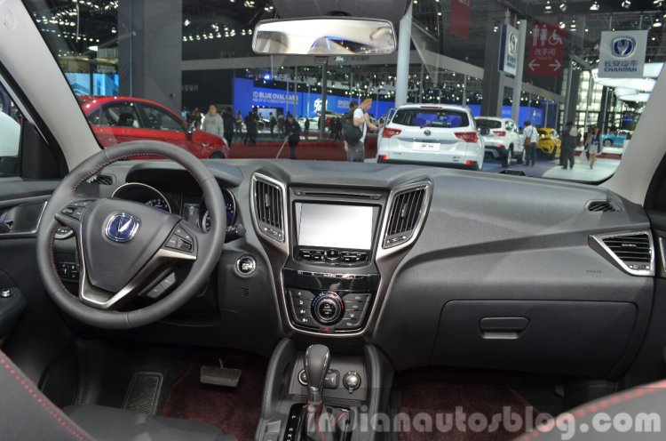 Changan CS75 dashboard at 2015 Shanghai Auto Show
