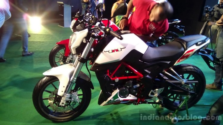 DSK Benelli TNT 25 side launched in India
