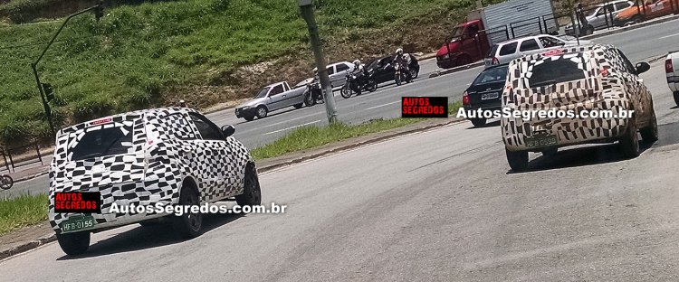 Fiat X1H rear ends spotted with lesser camouflage