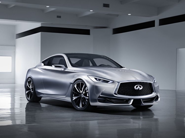 Infiniti Q60 Coupe Concept front three quarters