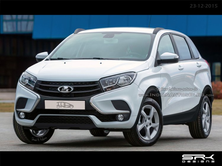 Lada XRay Cross IAB rendering