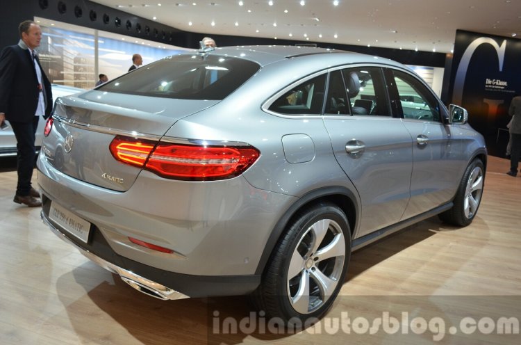 Mercedes GLE Coupe rear three quarters at 2015 Frankfurt Motor Show