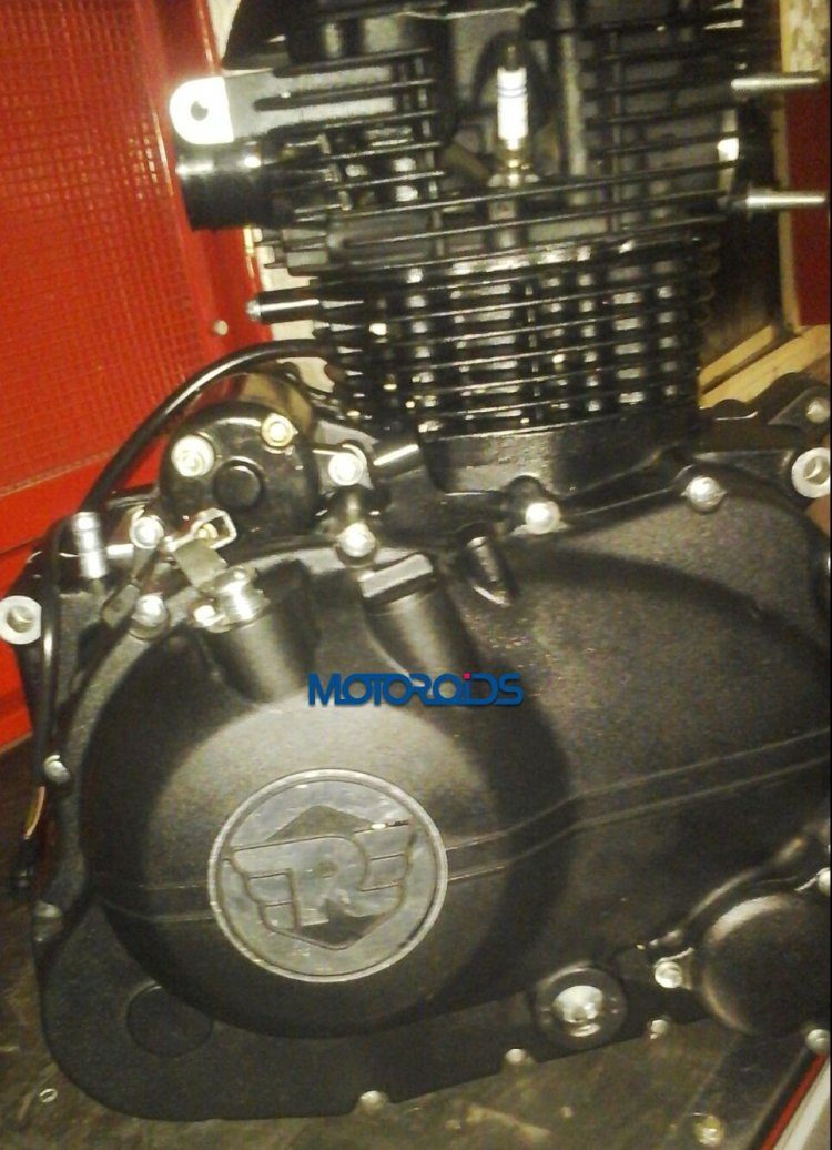 Royal Enfield Himalayan Engine right side