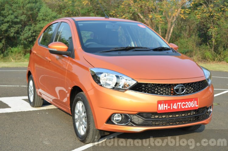 Tata Tiago front quarter Revotorq diesel Review