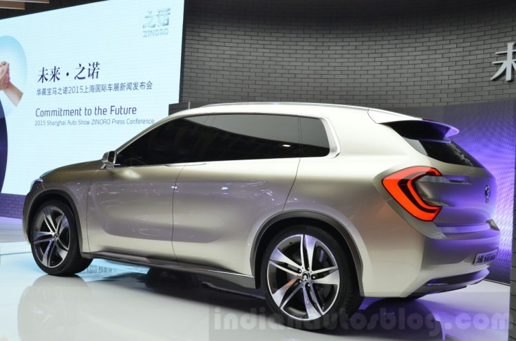 Zinoro Concept Next rear three quarters close at 2015 Shanghai Auto Show