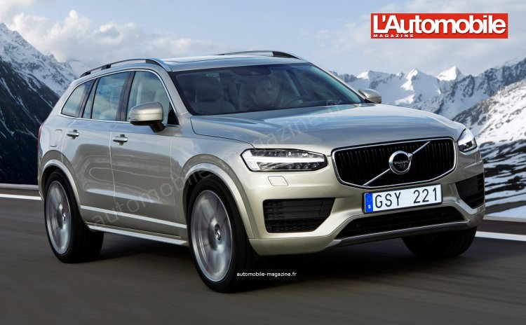 2017 Volvo XC60 rendering