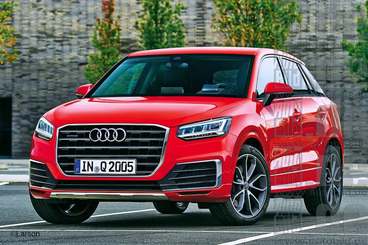 Audi Q2 front rendering