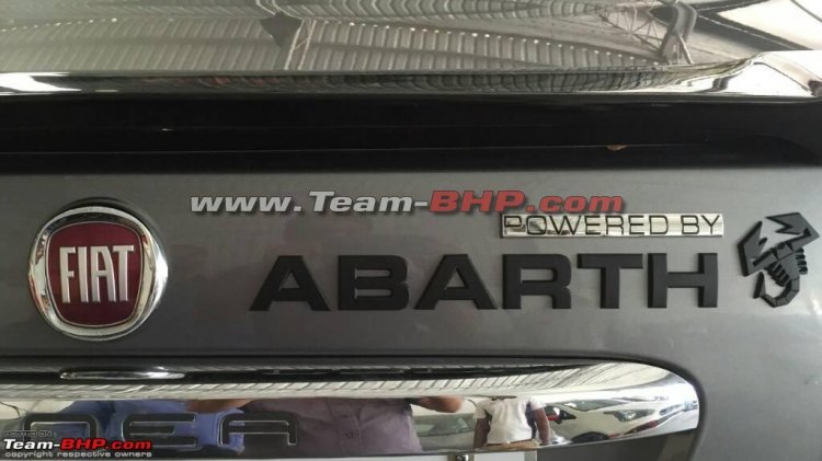 Fiat Linea Powered by Abarth spied