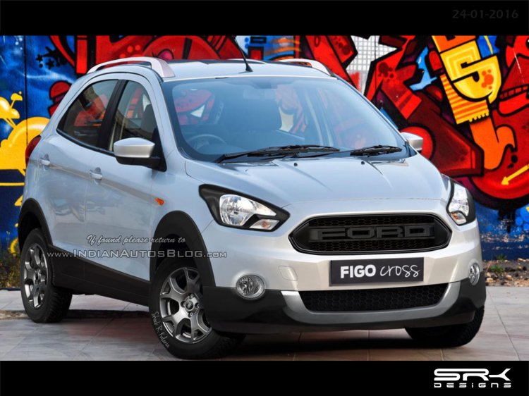 Ford Figo Cross Rendering