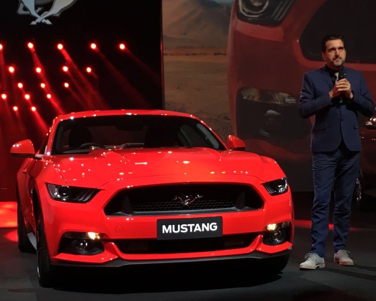 Ford Mustang unveiled in India
