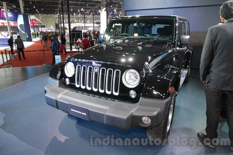 Jeep Wrangler Unlimited showcased at Auto Expo 2016