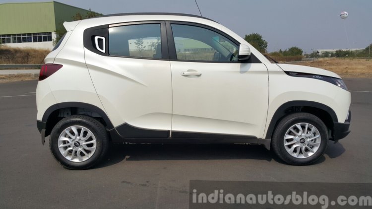 Mahindra KUV100 side first drive review