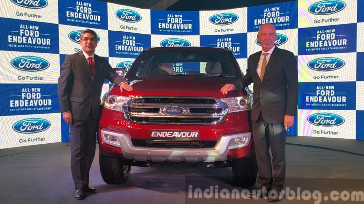 New Ford Endeavour launched India