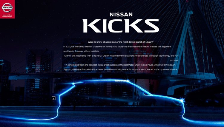 Production-spec Nissan Kicks teased in exclusive website