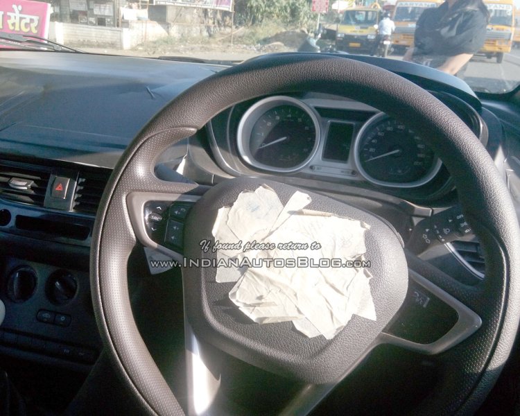 Tata Nexon interior spied