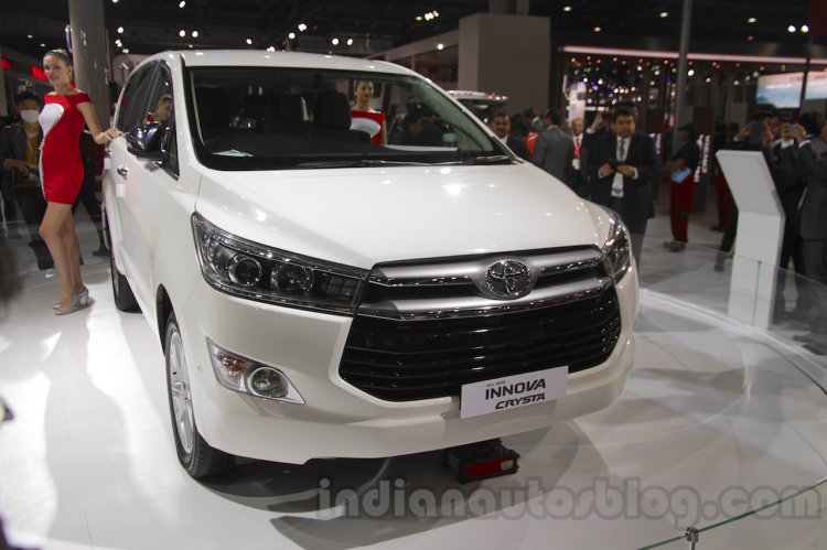 Toyota Innova Crysta at Auto Expo 2016