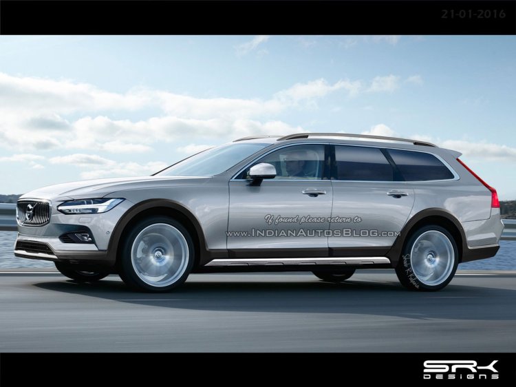 Volvo V90 Cross Country IAB rendering