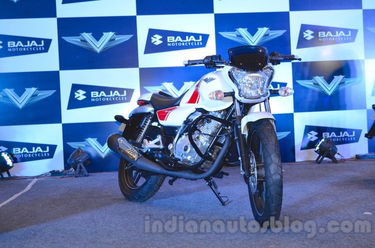 Bajaj V white front unveiled