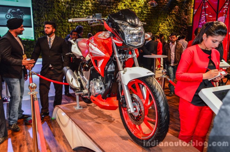 Hero Xtreme 200 S at the Auto Expo 2016