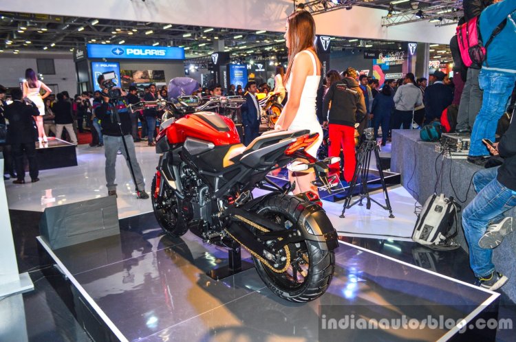 Honda CX-02 Concept rear quarter at Auto Expo 2016