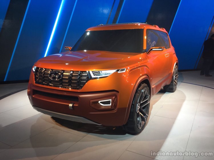 Hyundai Carlino SUV concept at Auto Expo 2016