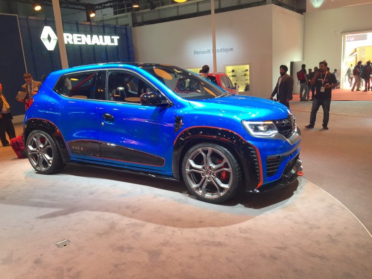 Renault Kwid Racer side at Auto Expo 2016