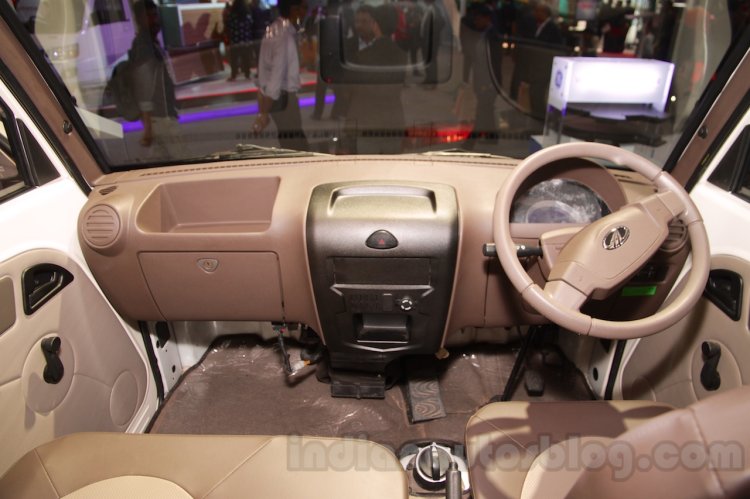 Mahindra Supro Electric dashboard at Auto Expo 2016