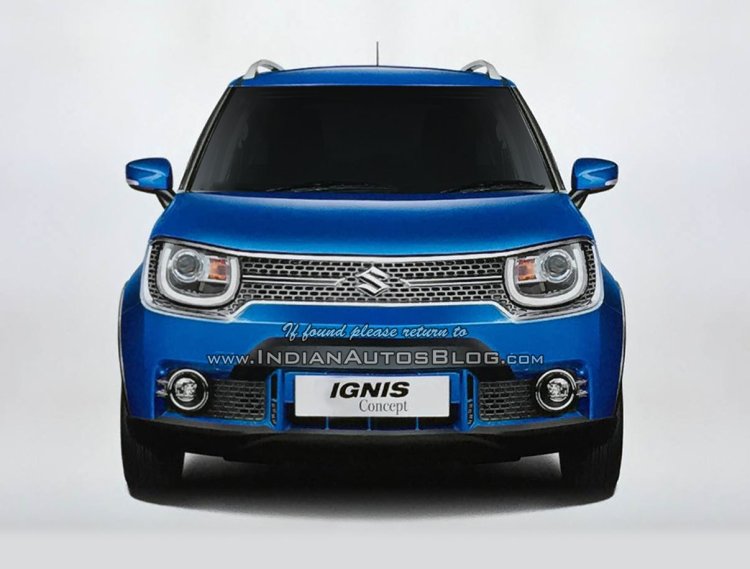 MarutI Ignis Concept front teaser