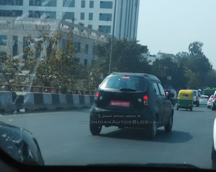 Maruti Ignis caught testing near Delhi