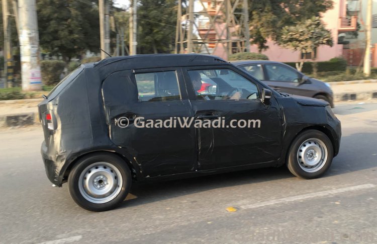 Maruti Ignis side spied India