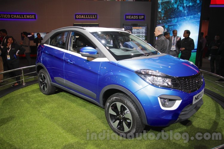 Tata Nexon front quarters at Auto Expo 2016