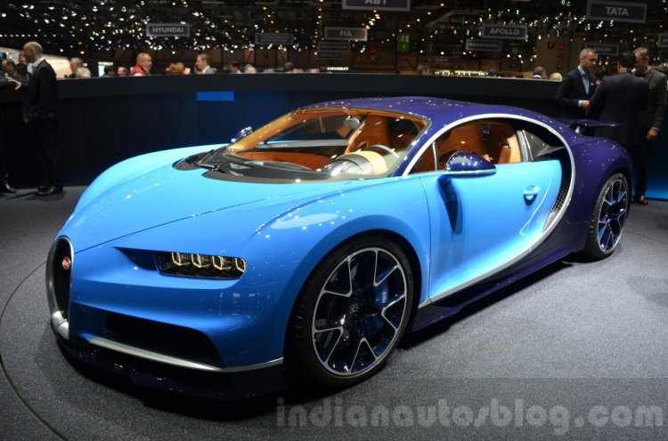 Bugatti Chiron at the 2016 Geneva Motor Show