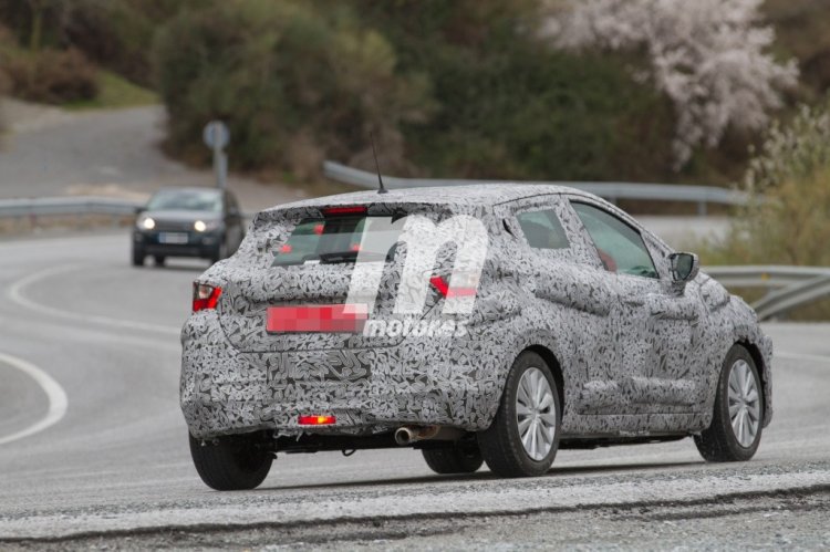 CMF-based next gen Nissan Micra rear spotted