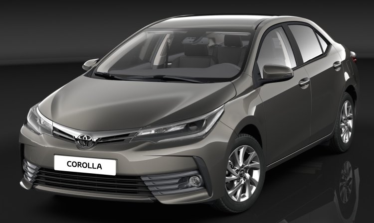 India-bound 2017 Toyota Corolla Altis (facelift) front unveiled