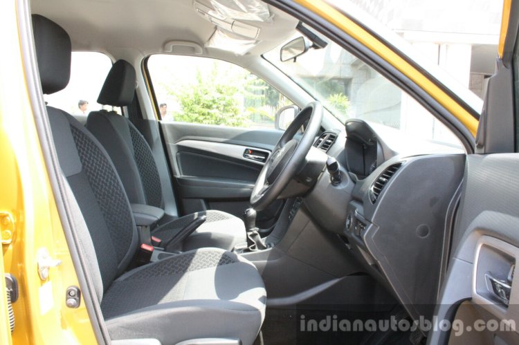 Maruti Vitara Brezza front cabin First Drive Review