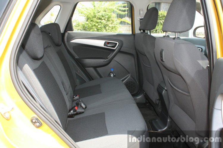 Maruti Vitara Brezza rear cabin First Drive Review