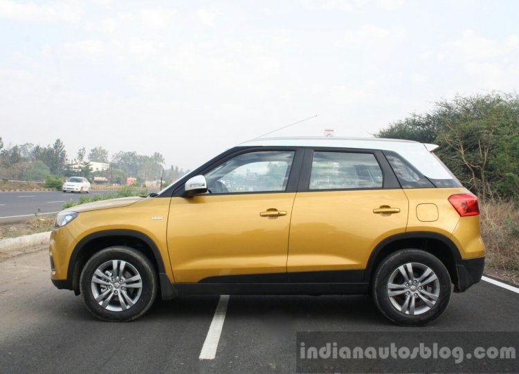 Maruti Vitara Brezza side First Drive Review