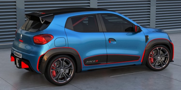 Renault Kwid Racer side profile press image