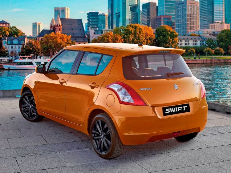 Suzuki Swift special edition rear three quarters