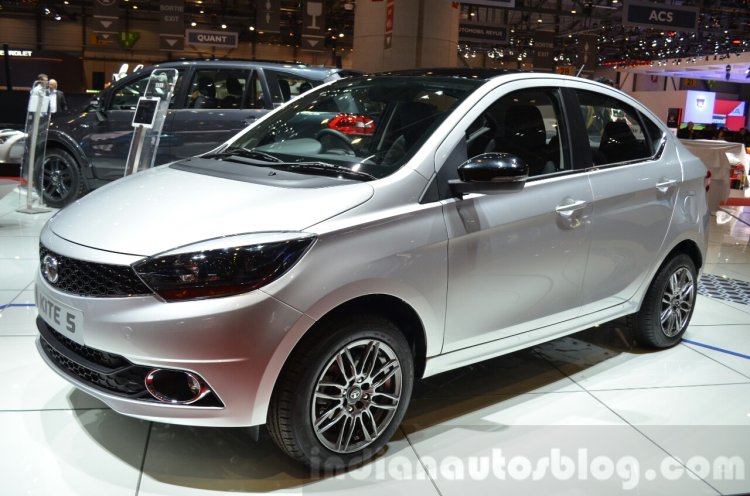 Tata KITE 5 front three quarter at the 2016 Geneva Motor Show