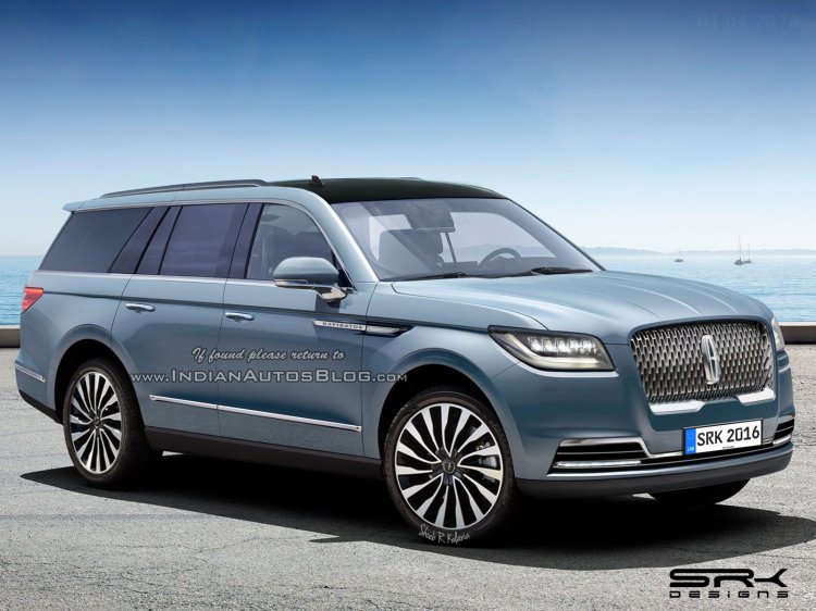 2018 Lincoln Navigator render
